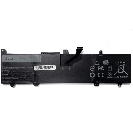 Bateria Original Dell 0Jv6J Ojv6J Black, 4200Mah, 32Wh 7.6V 0Jv6J