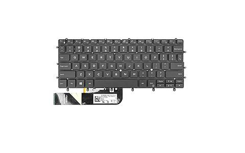Teclado Español Dell Xps 9370 9380 7390 Negro Retro Iluminado 3Pmxp