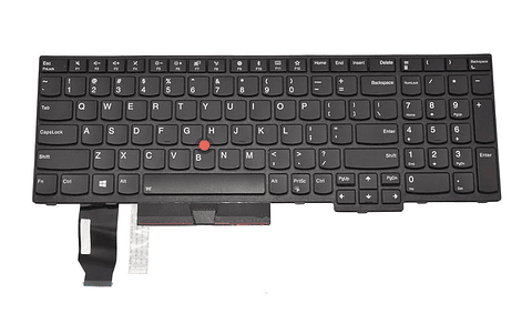 Teclado Lenovo Latin Spanish Black For Thinkpad P15 Gen 1 T15G 5N20Z74825