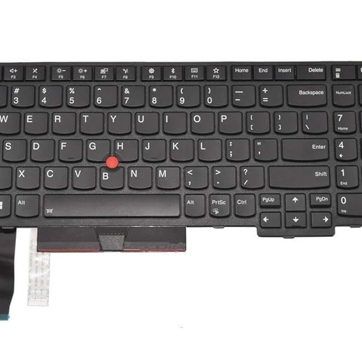 Teclado Lenovo Latin Spanish Black For Thinkpad P15 Gen 1 T15G 5N20Z74825 1