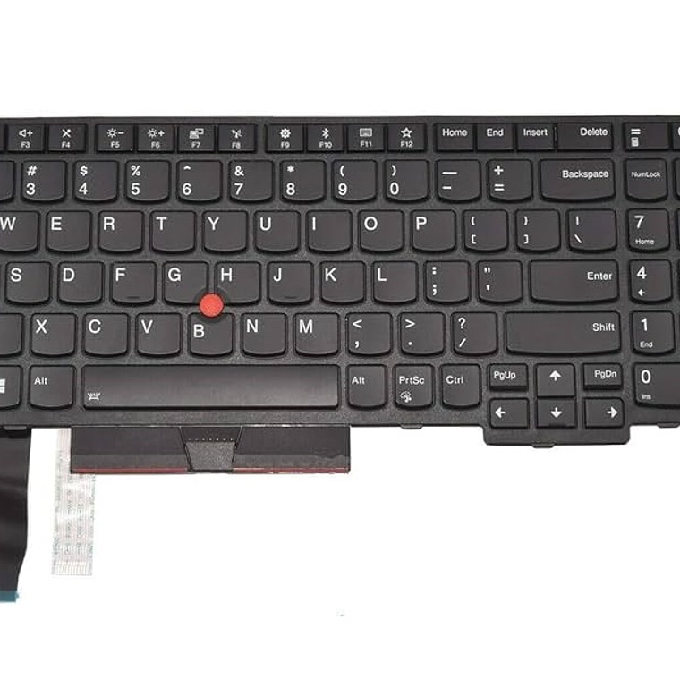 Teclado Lenovo Latin Spanish Black For Thinkpad P15 Gen 1 T15G 5N20Z74825 1