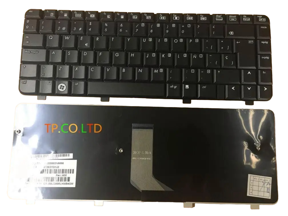 Teclado HP Dv4-1000 Español Negro 495646-071 1