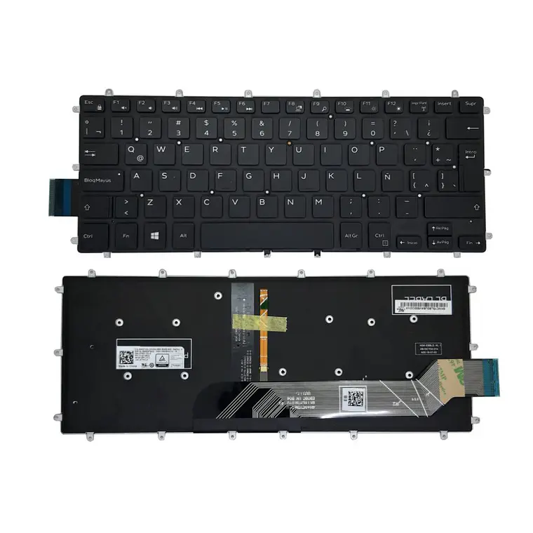 Teclado Dell Negro Español Inspiron 7466 0H4XRJ 1