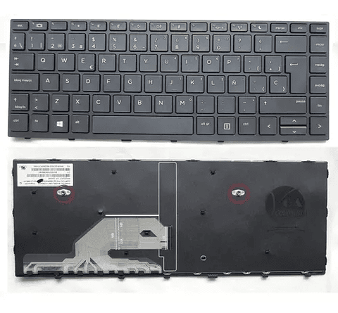 Teclado Hp Probook 640 G4 645 G4 645 G5 Black L09548-161