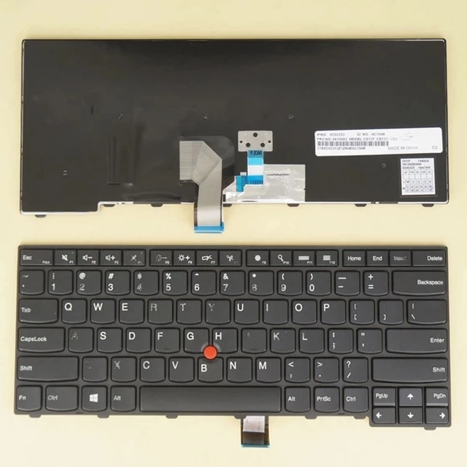 Teclado Lenovo T460 L470 Español no retroiluminado 04Y0827 1