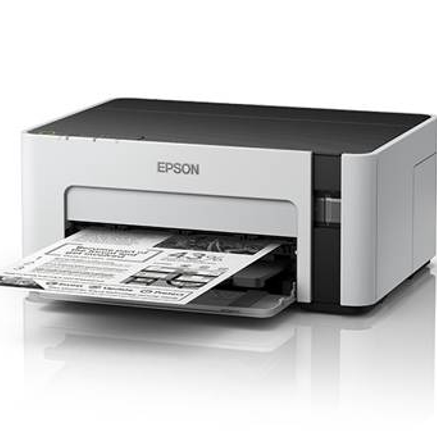 Impresora Epson Ecotank M1120 Wifi Blanco Y Negro C11cg96303 1