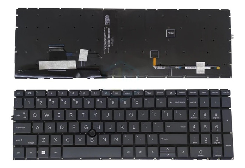 Teclado Hp Zbook Firefly 15 G8 G7 Retroiluminado Español 1