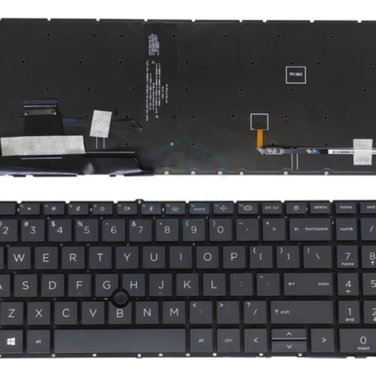 Teclado Hp Zbook Firefly 15 G8 G7 Retroiluminado Español 1