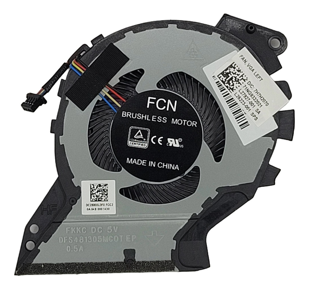 Ventilador Hp Izquierdo Cpu Sps-fan L25224-001 1