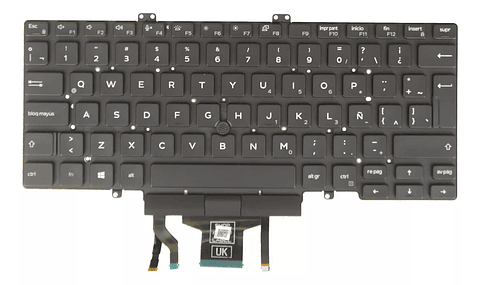 Teclado Dell Vostro 5410 Español Negro No Retroiluminado