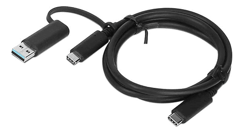 Cable Lenovo Hybrid Usb-c Con Usb-a 03x7470