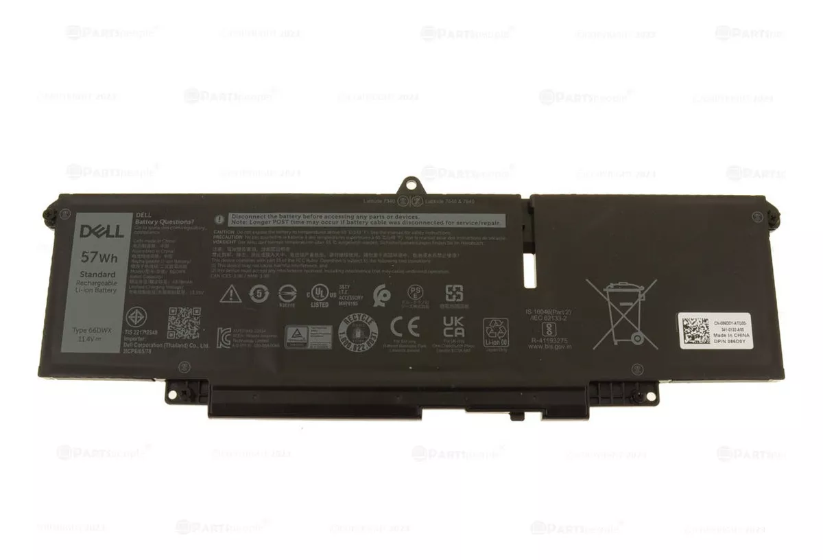 Batería Dell Latitude 7440 7340 7640 57wh 3 Celdas 1