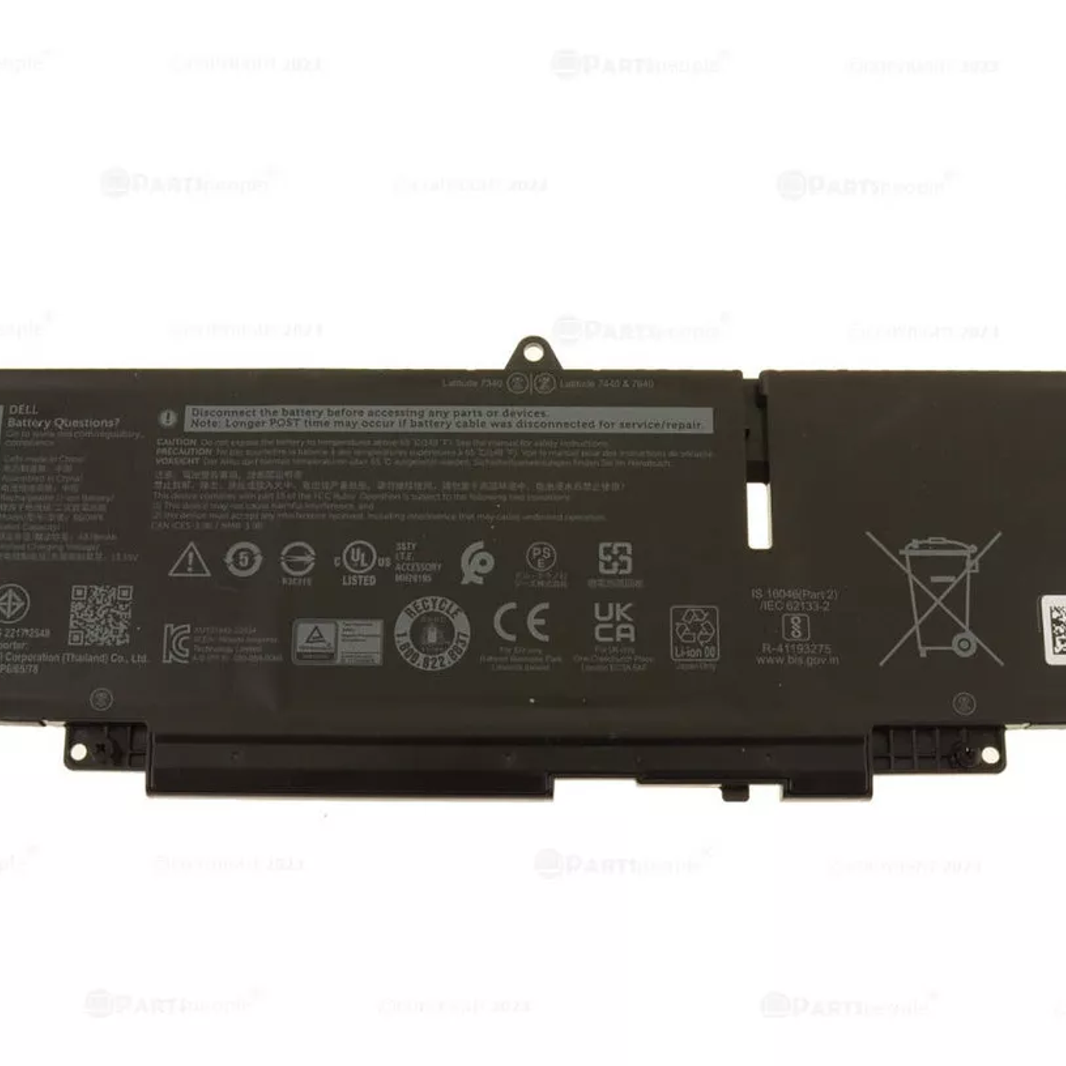Batería Dell Latitude 7440 7340 7640 57wh 3 Celdas 1