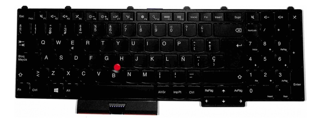 Teclado Lenovo Thinkpad P50 Esp No Retroiluminado 00pa339 1