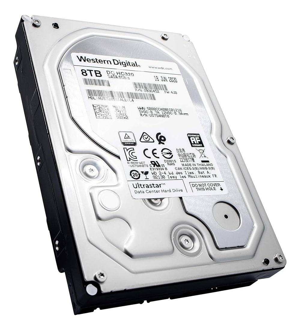 Disco Duro Wd Ultrastar 6tb 3.5 Sata 7.2k Dc Hc310 1