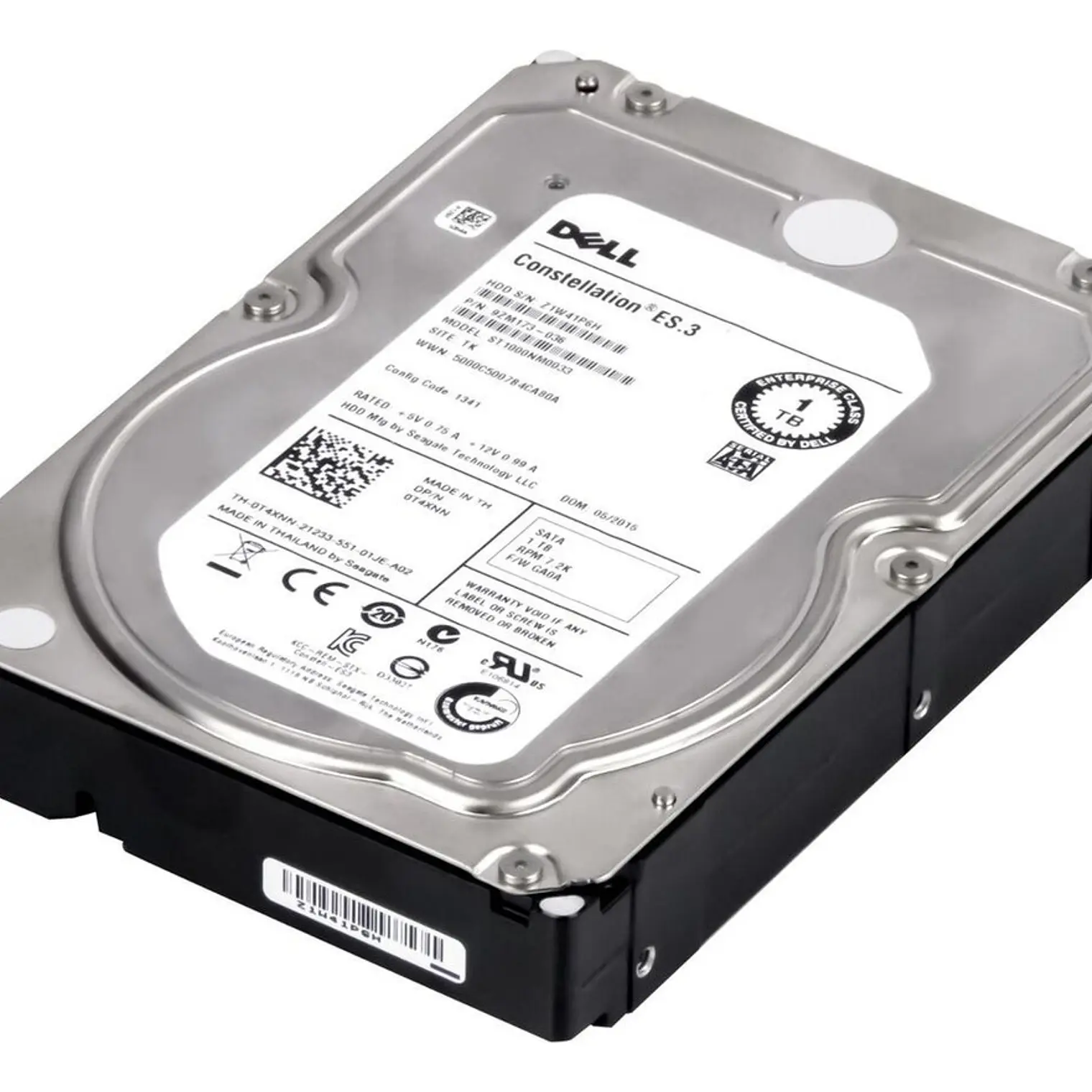 Disco Duro Dell 1tb 7200rpm Sata 6gb/s St1000nm004a 1