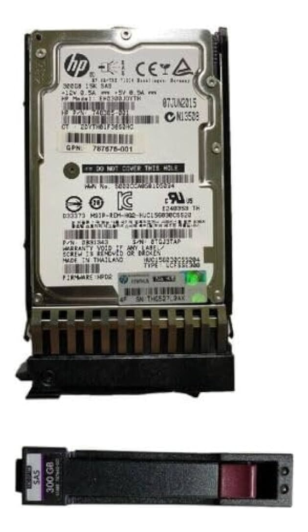 Disco Duro Hpe Msa 300gb 15k Sas 2.5 787640-001 1