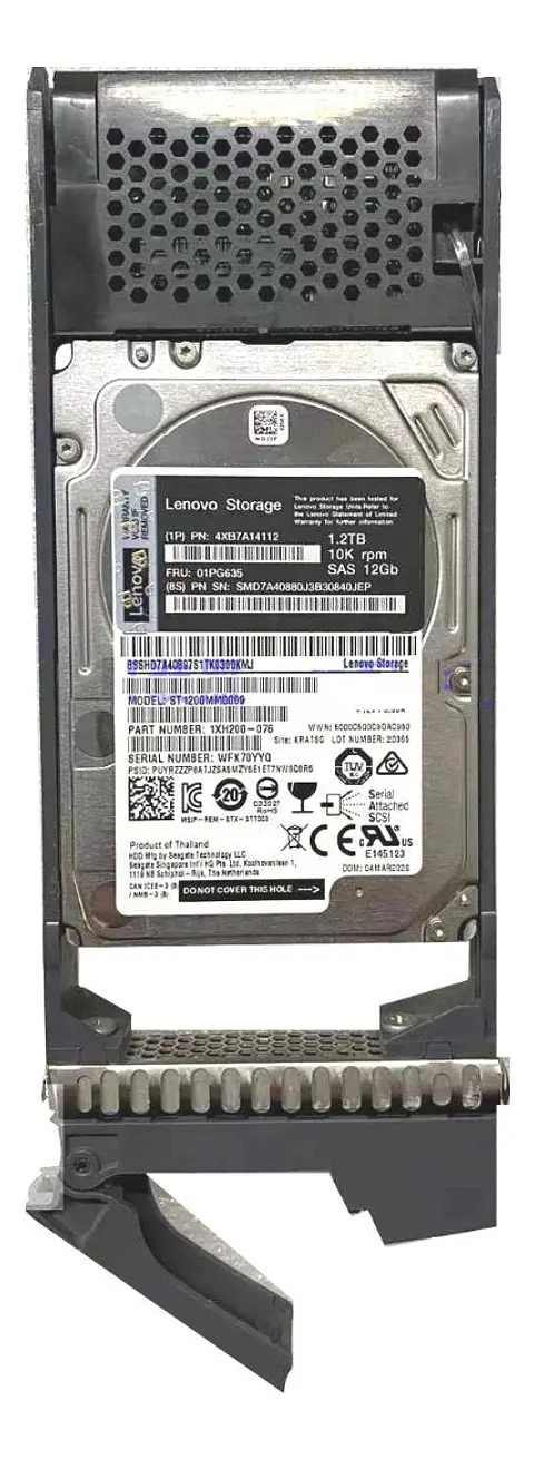 Disco Duro Lenovo 1.2tb 10k Sas 12g 2.5 01pg635