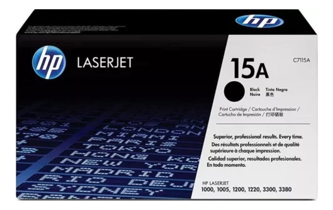 Tóner Original Hp Laserjet 15a Negro C7115a 1