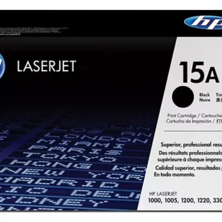 Tóner Original Hp Laserjet 15a Negro C7115a 1