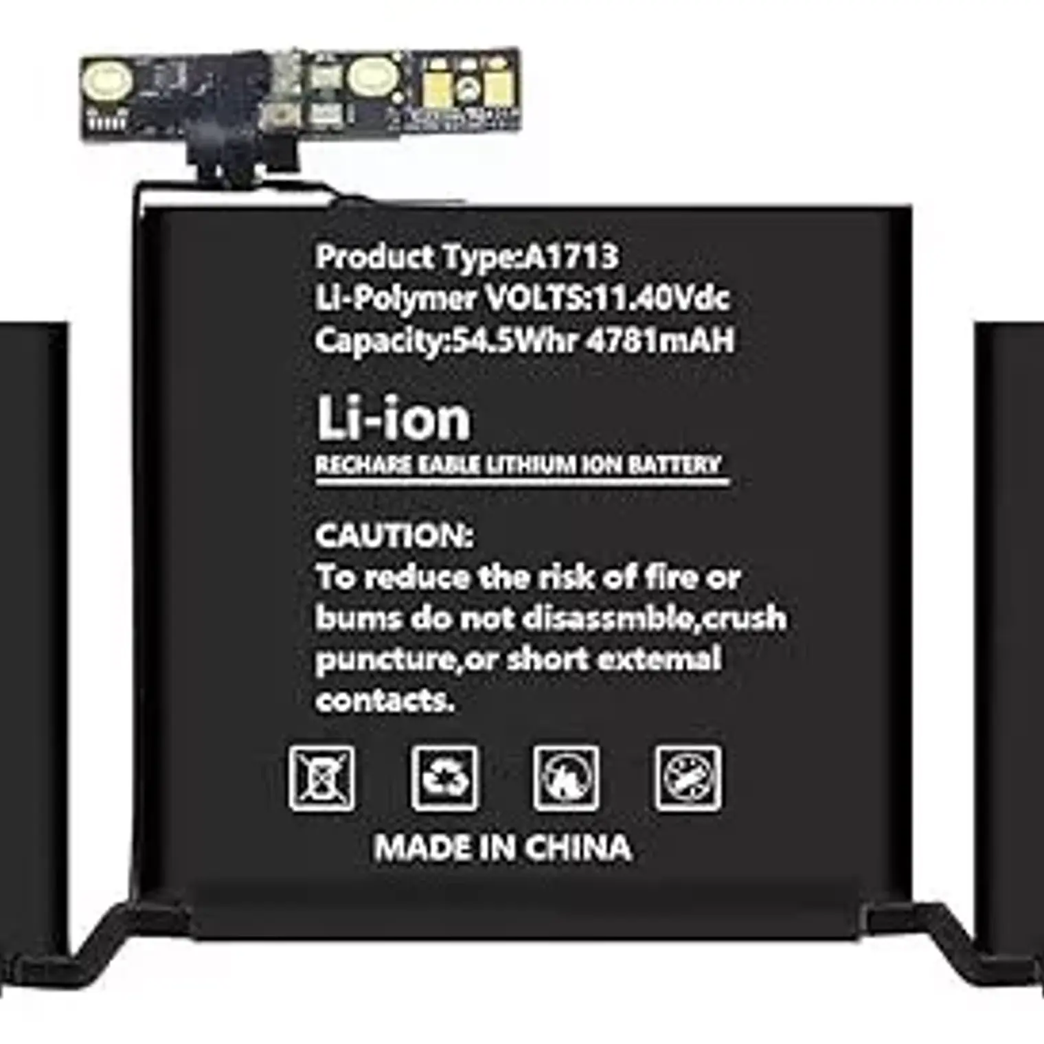 Batería Para Macbook Pro Retina 13 A1708 11.41v 54.5wh A1713 1