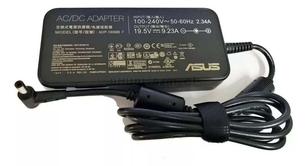 Cargador Asus 19.5v 9.23a 180w Pin Central 6x3.7mm 1