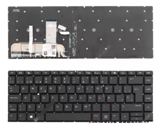 Top Cover Teclado Hp Elitebook 1040 G4 G5 Retroiluminado 1