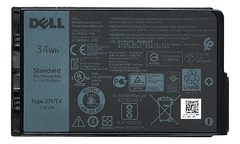 Batería Dell Latitude 7202 7220 Rugged 7.6v 34wh