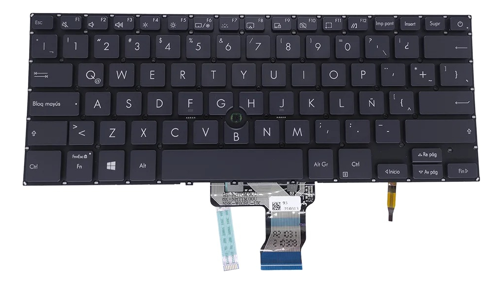Teclado Asus P2 P2451 Español Trackpoint Retroiluminado 1