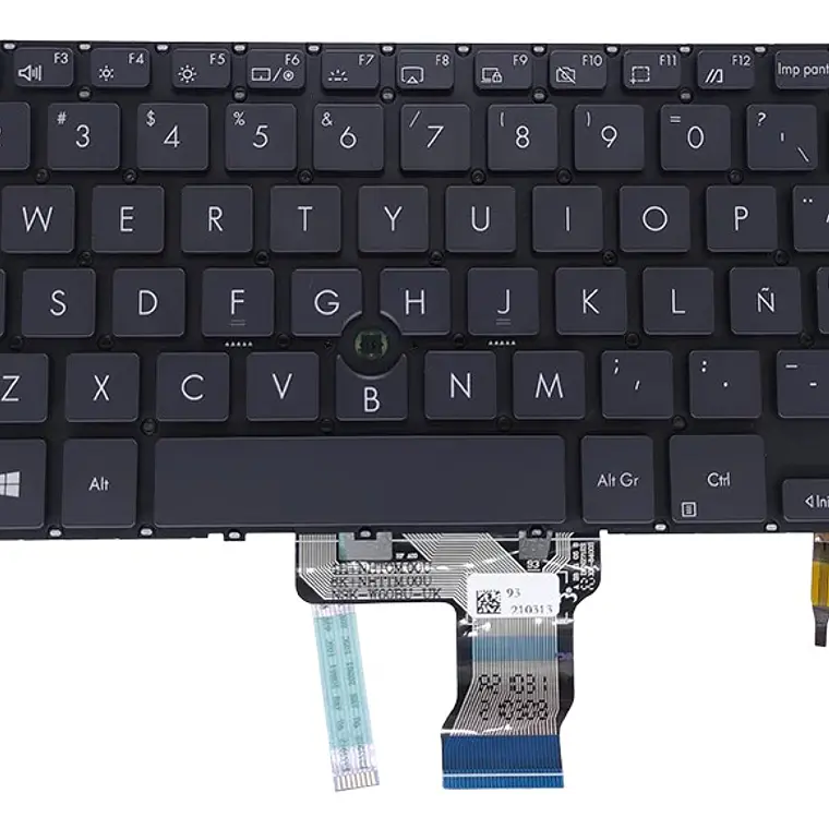 Teclado Asus P2 P2451 Español Trackpoint Retroiluminado 1