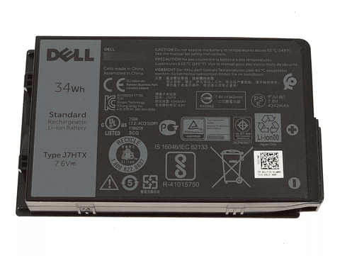 Batería Dell Latitude 7202 7212 7.6v 34wh 4 Celdas 02jt7d