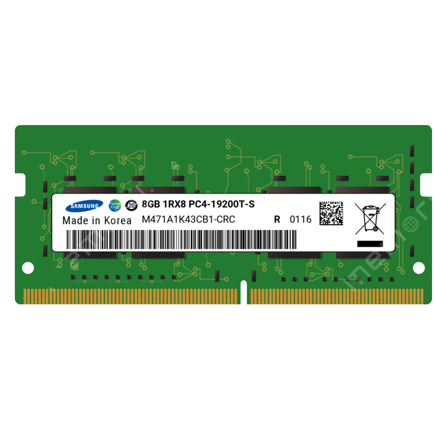 Memoria RAM Samsung 8GB DDR4-2400 SODIMM PC4-19200T-S 1