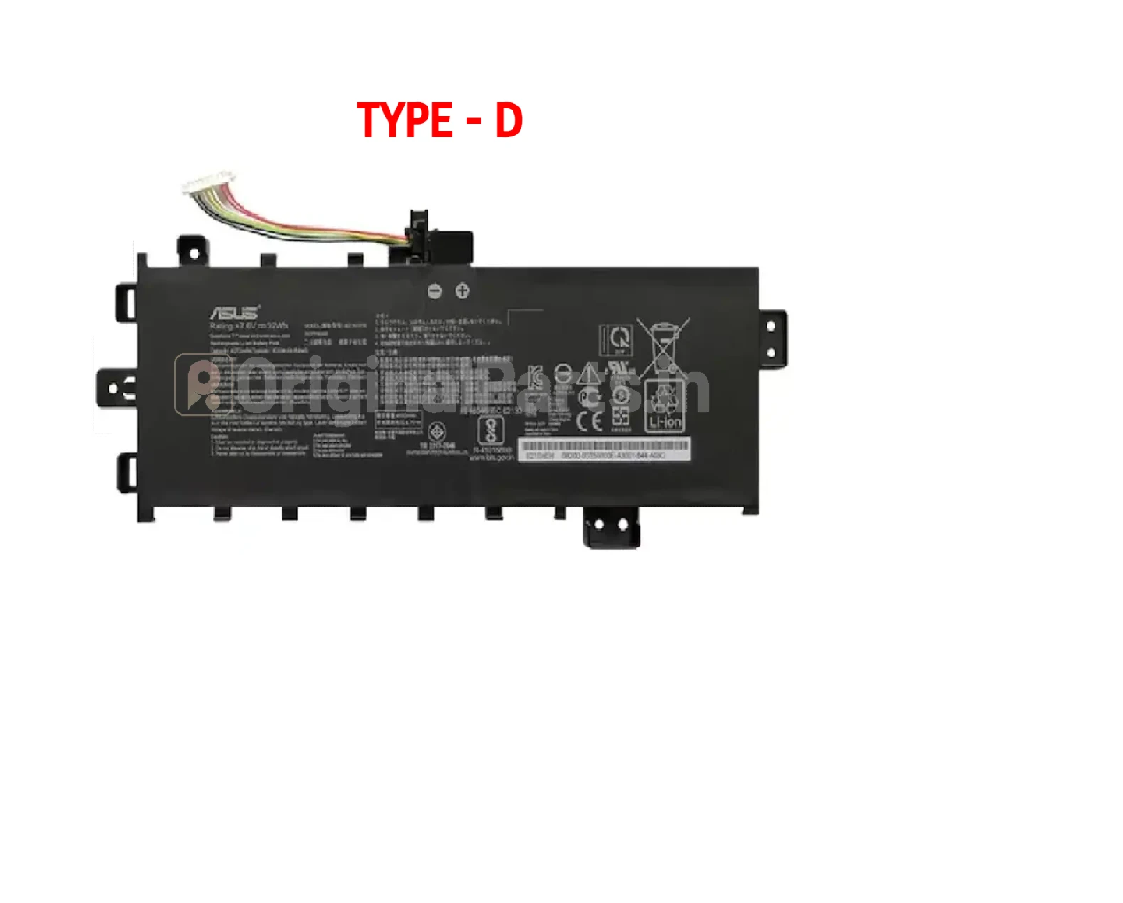 Bateria For Asus 2Icp6/61/80 7.6V B21N1818-2 TIPO D 1