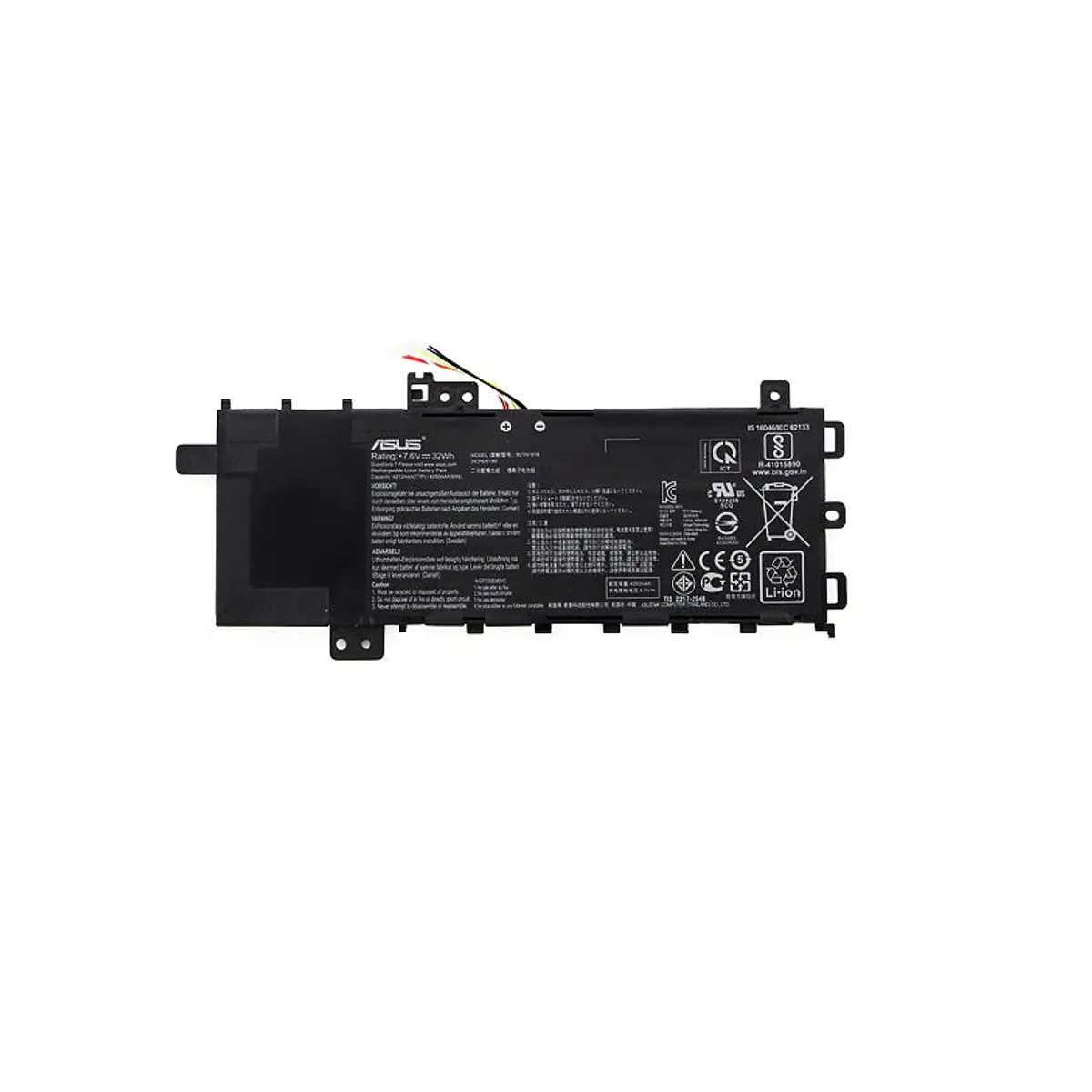vhbw batteria compatibile con Asus EEE 900a, 900ha, 900hd notebook (4400mAh, 7,4V, Li-Ion