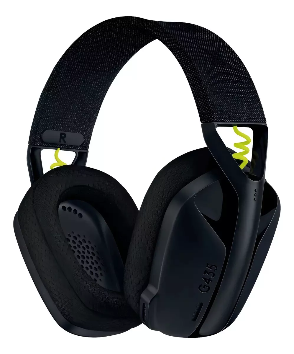 Logitech Auriculares Gamer Inalámbricos G435 Lightspeed Black 981-001051 Caja Abierta 1