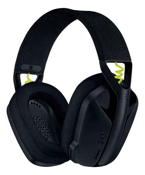 Logitech Auriculares Gamer Inalámbricos G435 Lightspeed Black 981-001051 Caja Abierta