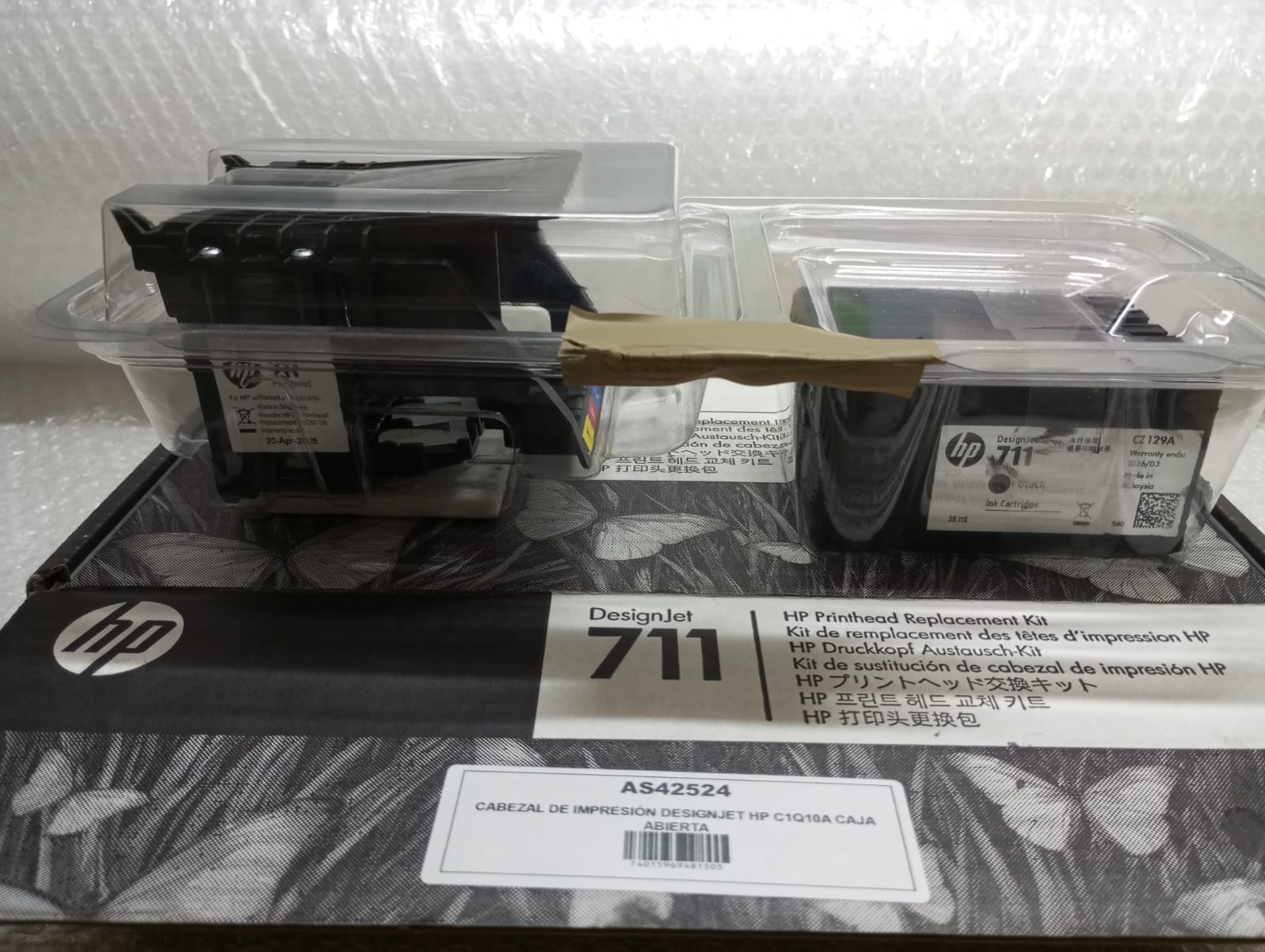 Cabezal De Impresión Designjet Hp C1Q10A Caja Abierta 5