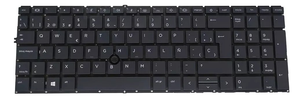 Teclado Hp Zbook Firefly 15 G8 Retroiluminado Black L89916-161 1