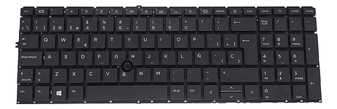 Teclado Hp Zbook Firefly 15 G8 Retroiluminado Black L89916-161