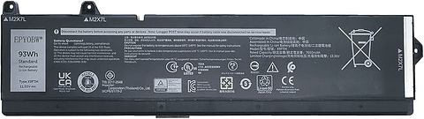 Bateria Dell Precision 7770 7670 6 Celdas 93 Wh X9Ftm 0X9Ftm 965V4