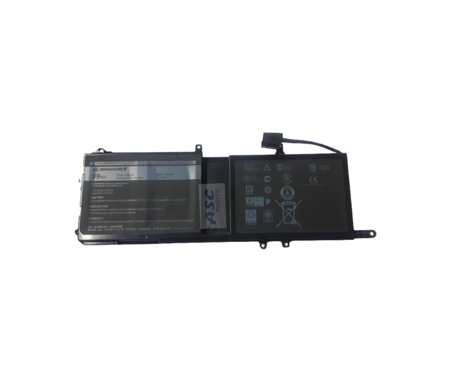 Bateria Dell Alienware 15 R3 R4 17 R4 R5 11.4 V 99 Wh 9 Celdas 9Njm1 44T2R Hf250 Mg2Yh 1