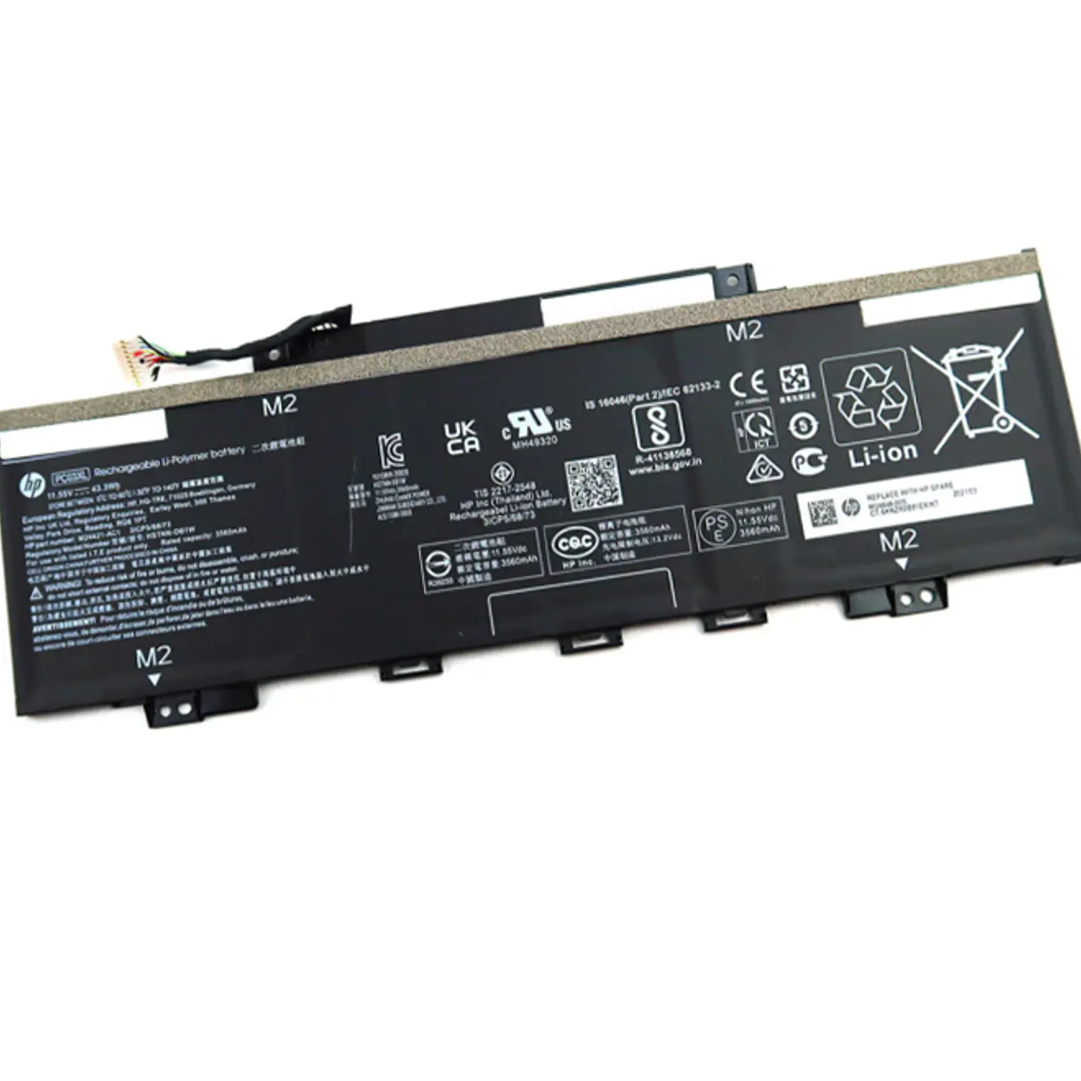 Batería Hp 14-dw 14-dh 3 Celdas Pc03xl M24648-005 1