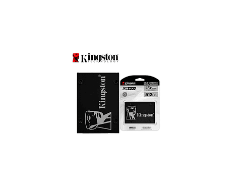 Disco Duro Kingstong SSD 512gb 550/520mb/S 3d Tlc Sata 2.5 SKC600/512G