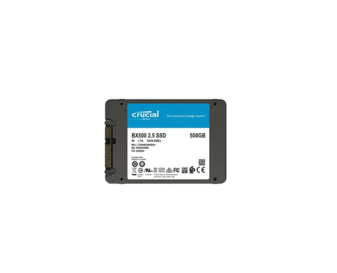 DISCO CRUCIAL SSD BX500 500GB SATA 2.5' CT500BX500SSD1