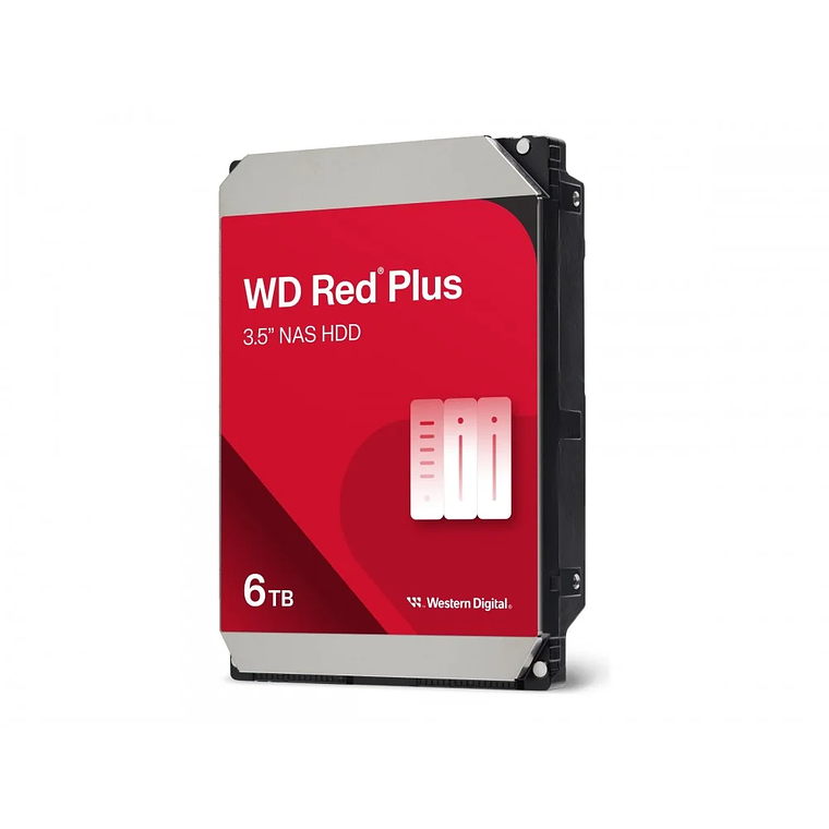 Disco Duro Western Digital Red Plus 6TB 3.5
