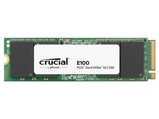 Unidad SSD Crucial E100 480GB NVMe PCIe Gen4 M.2 2280 CT480E100SSD8 1