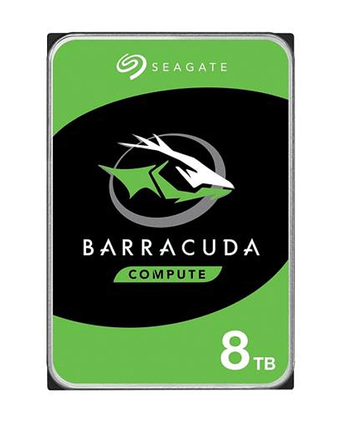 Disco Duro Interno Seagate BarraCuda 8TB 3.5" 5400RPM SATA III ST8000DM004