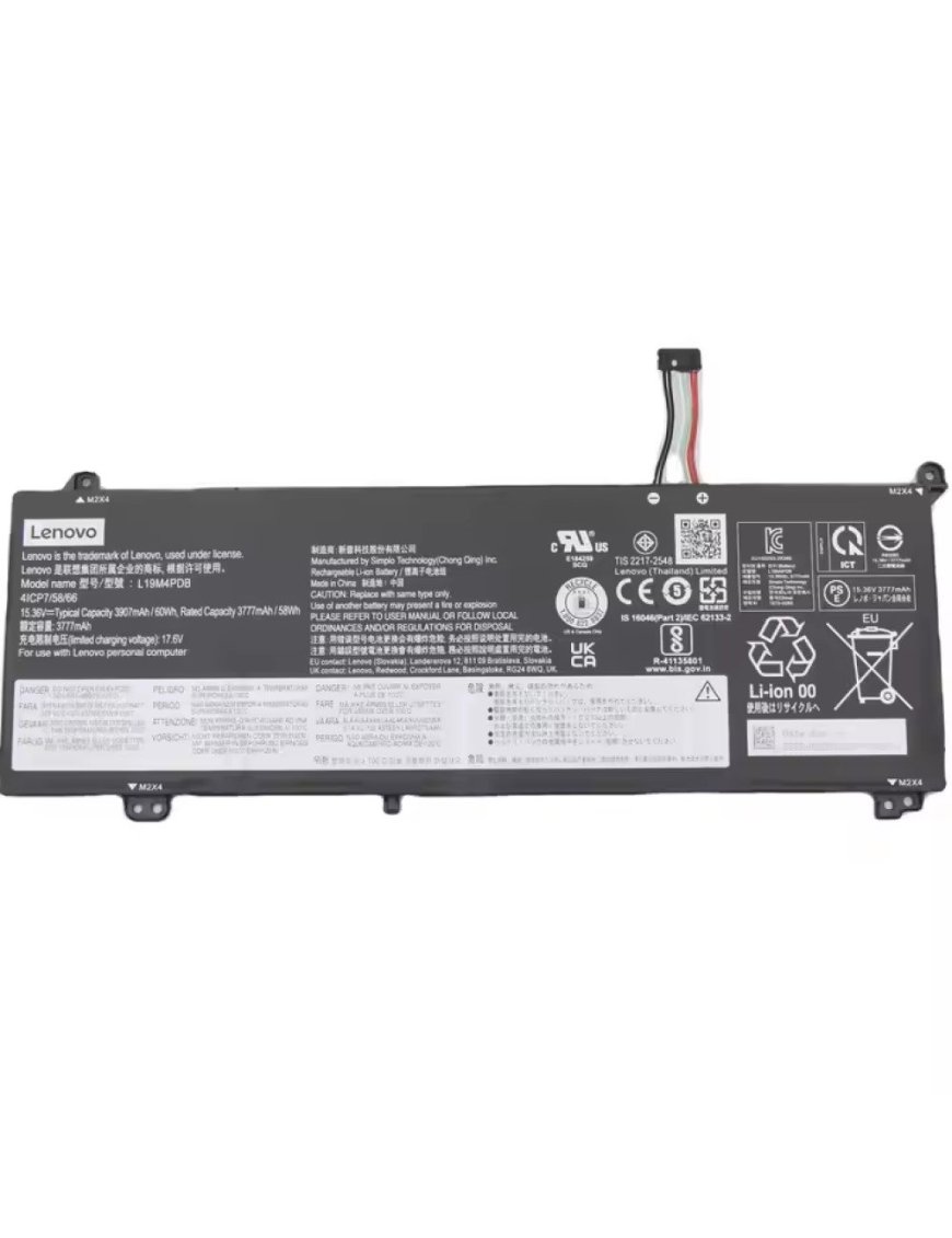 Batería Lenovo ThinkBook 14s Yoga ThinkBook 14 2021 G2 G3 15 60Wh L19M4PDB 1