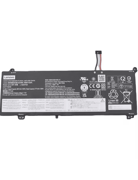 Batería Original Lenovo ThinkBook 14s Yoga ThinkBook 14 2021 G2 G3 15 60Wh L19M4PDB