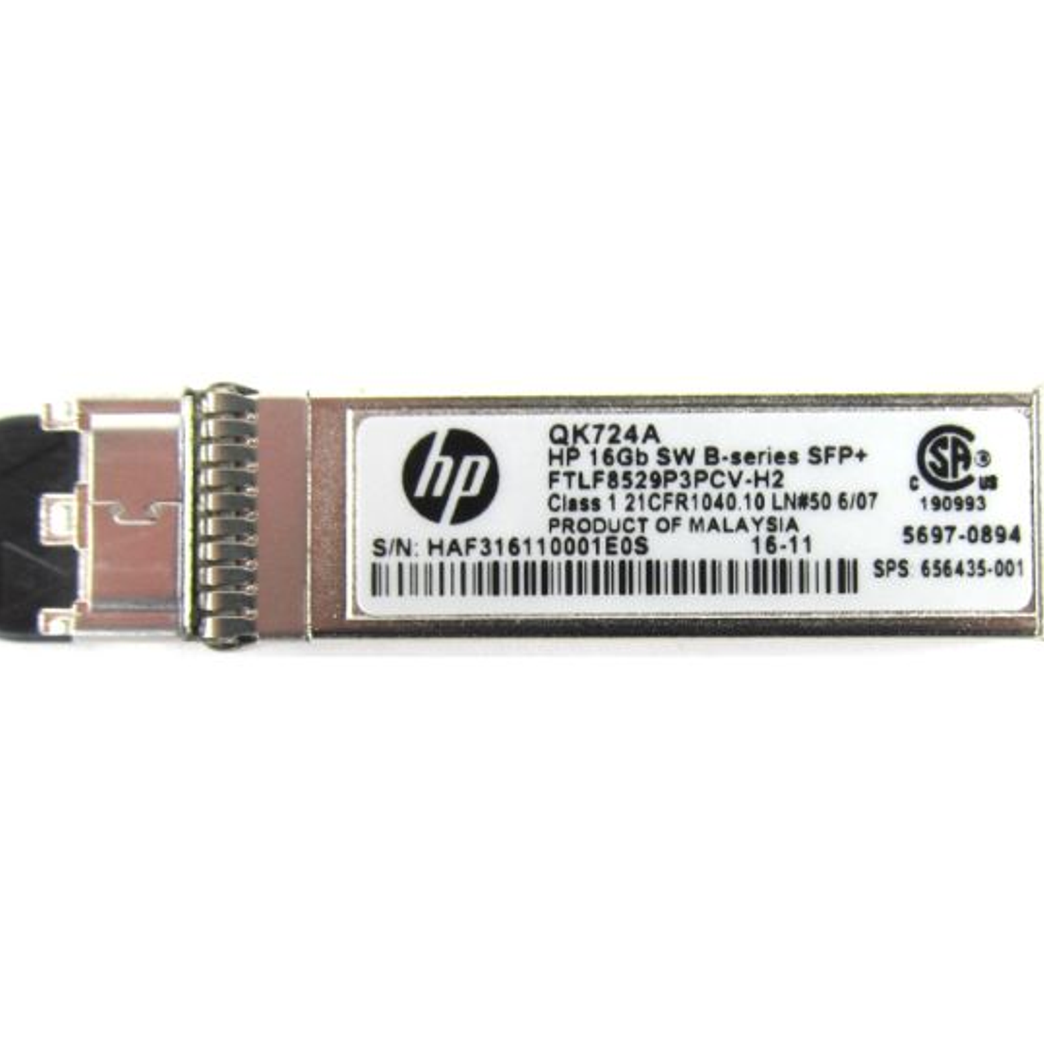 B-Series 16Gb Sfp+Sw Xcvr Q QK724A 1